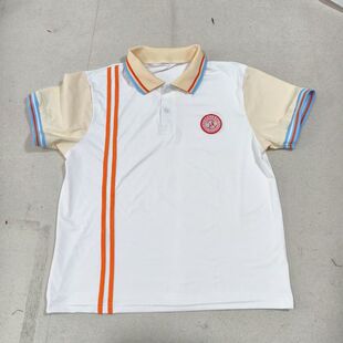 商河县春晖实验小学速干校服夏季凉爽布料来图定制透气吸汗抗起球