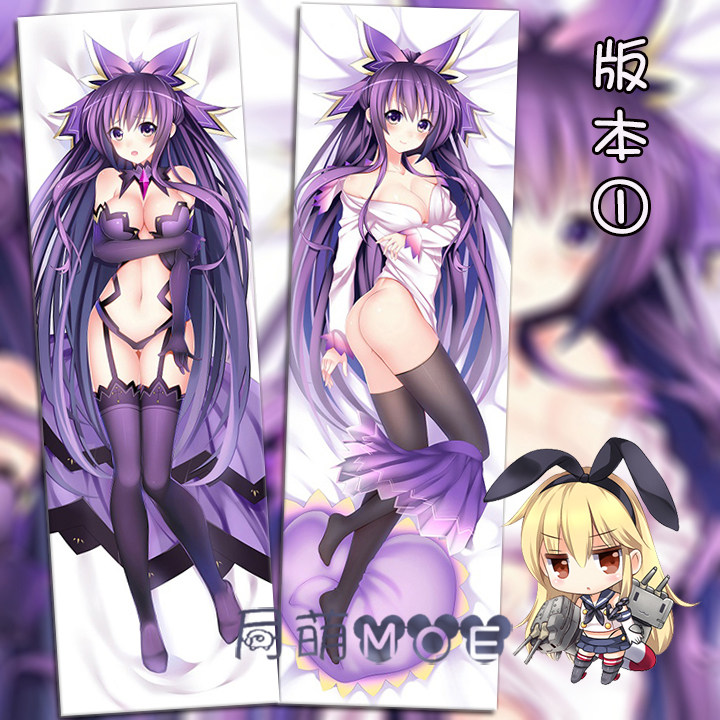 约会大作战 夜刀神十香 动漫等身抱枕 2wt抱枕套 靠枕方枕