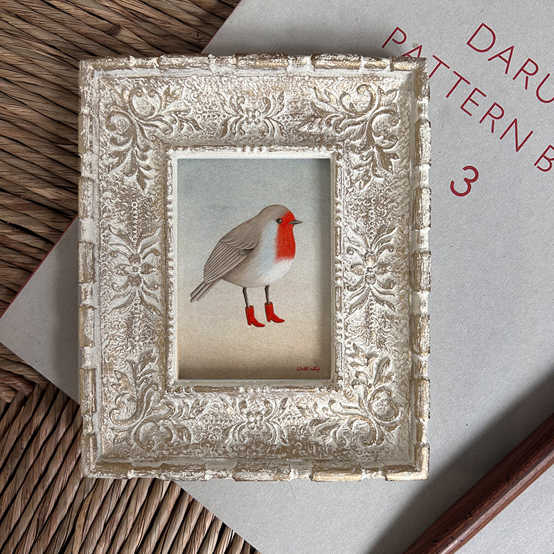 书房餐边柜小众法式雕花相框