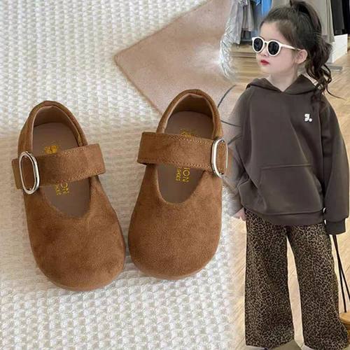 儿童勃肯鞋2025秋季新款单鞋皮鞋