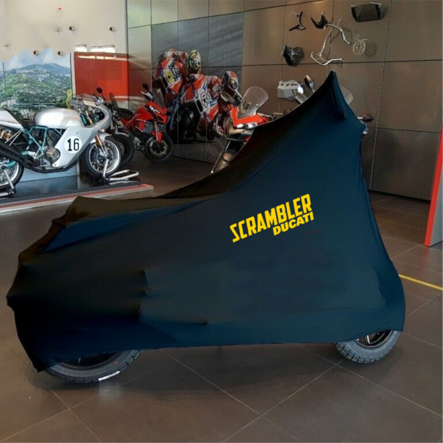 适用杜卡迪自由800攀爬Scrambler400自游1100雪橇cafe车衣车罩套