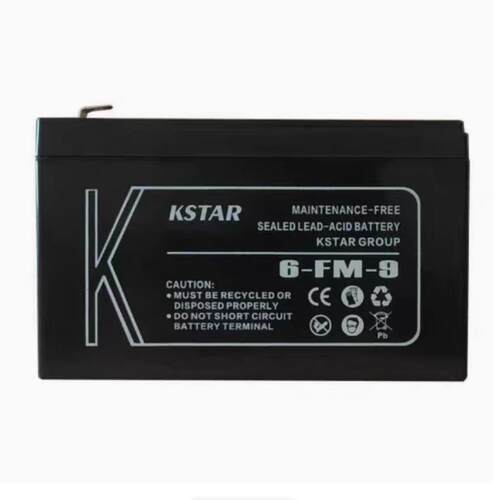 KSTAR科士达蓄电池6-FM-9免维护12V9Ah喷雾器电梯监控UPS应急备用