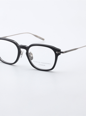 BARTONPERREIRA眼镜框日本复古全框钛金属板材近视眼镜架TOSHI