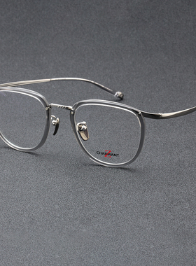 CHARMANT夏蒙眼镜架百搭成熟稳重商务全框高级近视眼镜架ZT27115