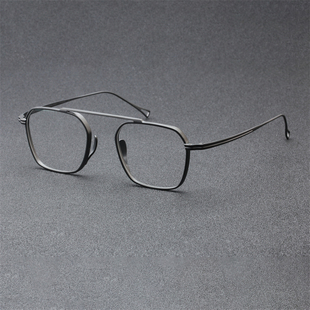 近视眼镜KMN 圆框日本纯手工眼镜框 9502 ManNen万年龟新款 Kame