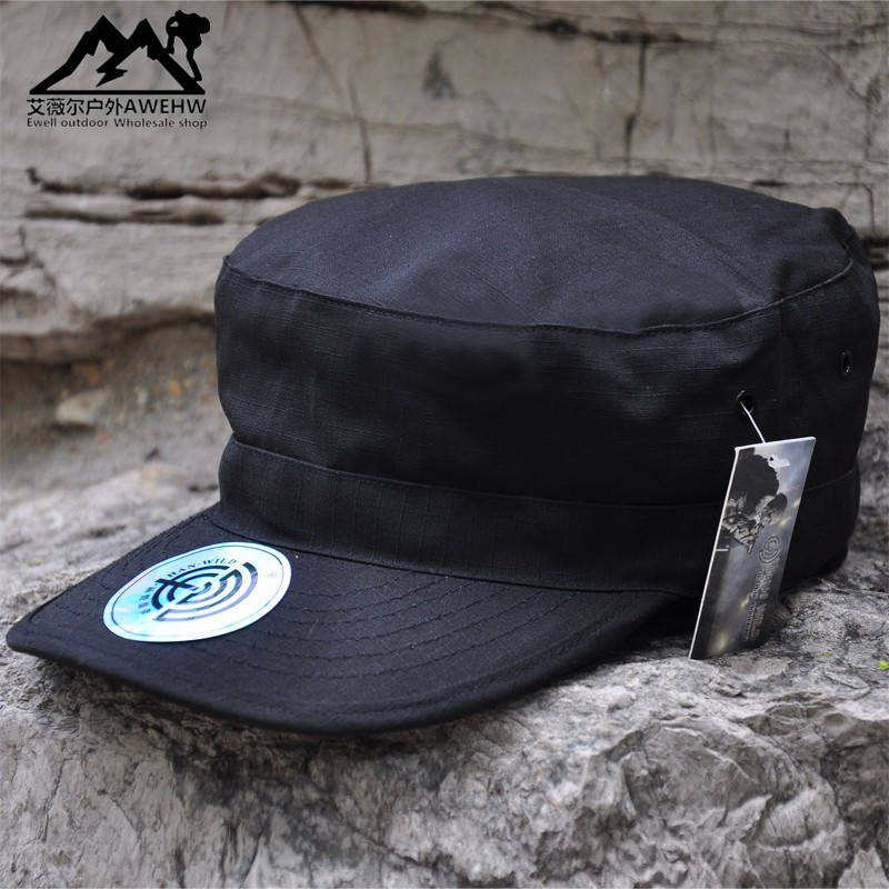 美式大兵战术帽 遮阳平顶帽防晒迷彩帽 防紫外线小兵帽军迷战斗帽