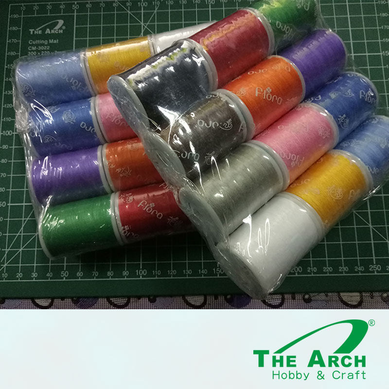 TAIWAN IMPORTED MACHINE SEWING 12 COLORS PREFERENTIAL COMBINATION SET MACHINE SEWING THREAD