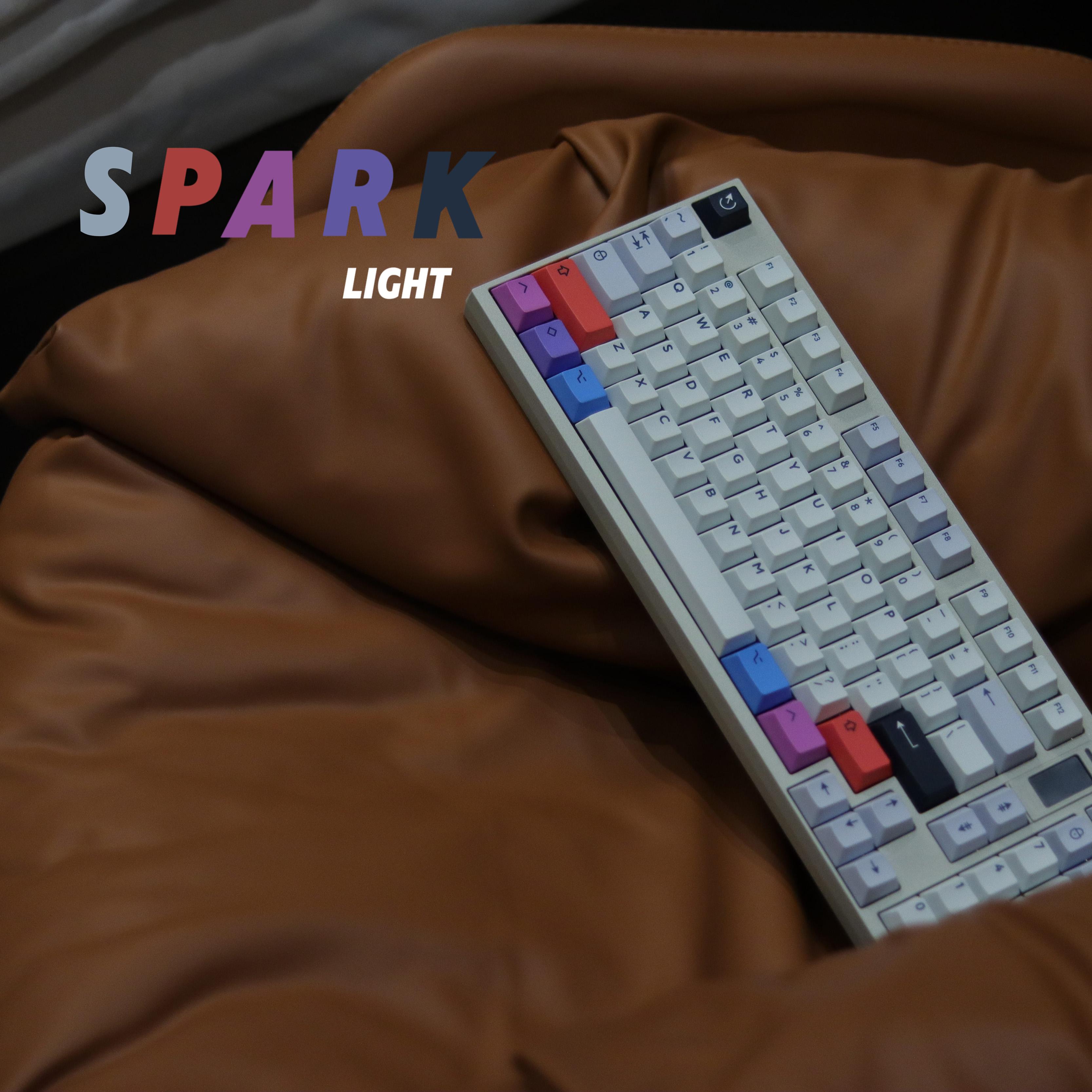 日当午Spark Light主题键帽原厂高度PBT五面热升华机械键盘客制化
