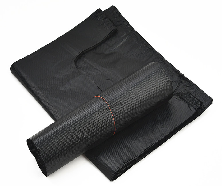 卖鱼专用塑料袋好的垃圾袋特加厚打包水产家用黑色袋子马甲小大号