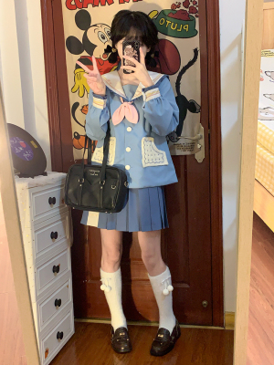 幼稚园甜美可爱水手服
