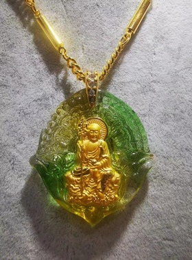 地藏菩萨小金佛（不含原版高斯黑链子）