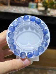 玉化蓝晶石手链