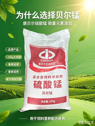 饲料级硫酸锰饲料原料微量元素矿物质饲料添加剂猪鸡牛羊畜禽兽用 - 封面