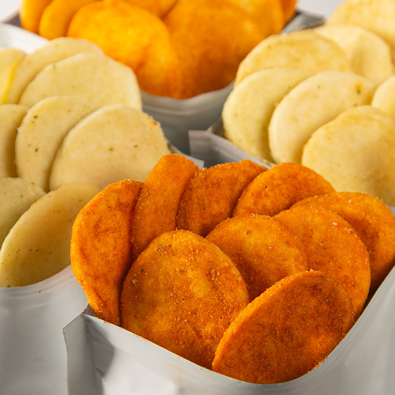 厚切薯片黄油甜辣芝士黑松露原切土豆片办公室休闲解馋小零食包装