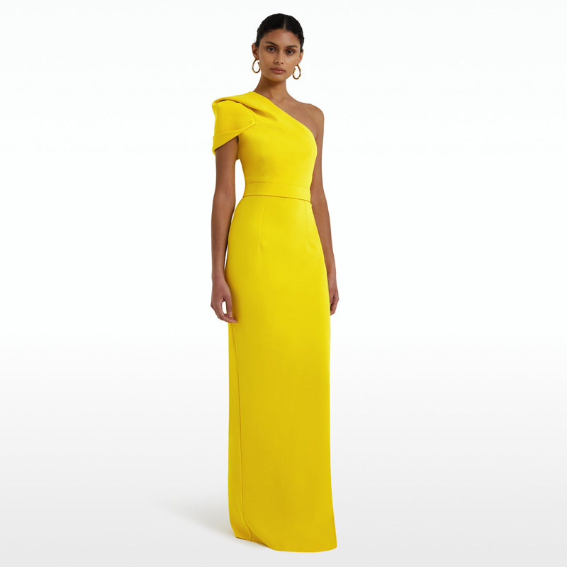 气质优雅妈妈装2023新款婆婆年会质感时尚宴会连衣裙长款高端大气