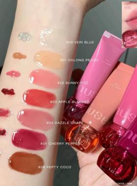 韩国NUSE新品丽珠果漾唇蜜PDRN滋润精华唇釉镜面水光裸色丰唇