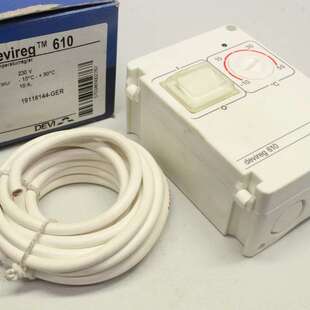 议价DEVI 19116144-GER Devireg 610 Raumthermostat Temperaturr