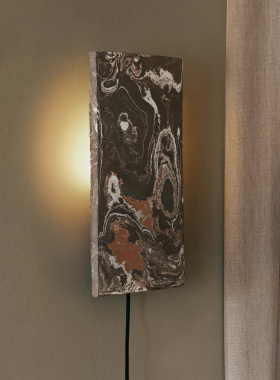 Ferm Living Argilla 陶艺壁灯侘寂风客厅过道走廊墙灯卧室氛围灯