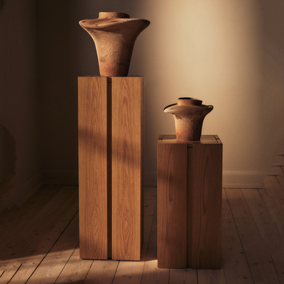 Ferm Living Parcel系列多功能储物架创意置物架摆件艺术展示架
