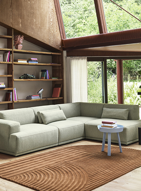 Muuto RELEVO RUG系列100%新西兰羊毛手工编织地毯 现代简约
