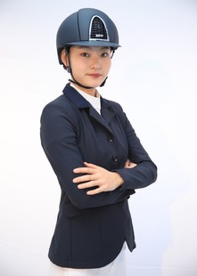 HM高级进口面料藏青梭织骑士服马术服装 骑士装备