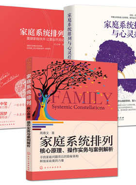 正版 周鼎文 家庭系统排列+核心原理操作实务与案例解析+与心灵疗愈 排列师 中国家庭案例 心理治疗 亲子婚姻两性关系 入门教材书
