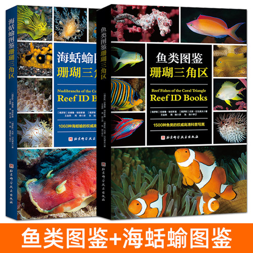 海蛞蝓图鉴+鱼类图鉴珊瑚三角区