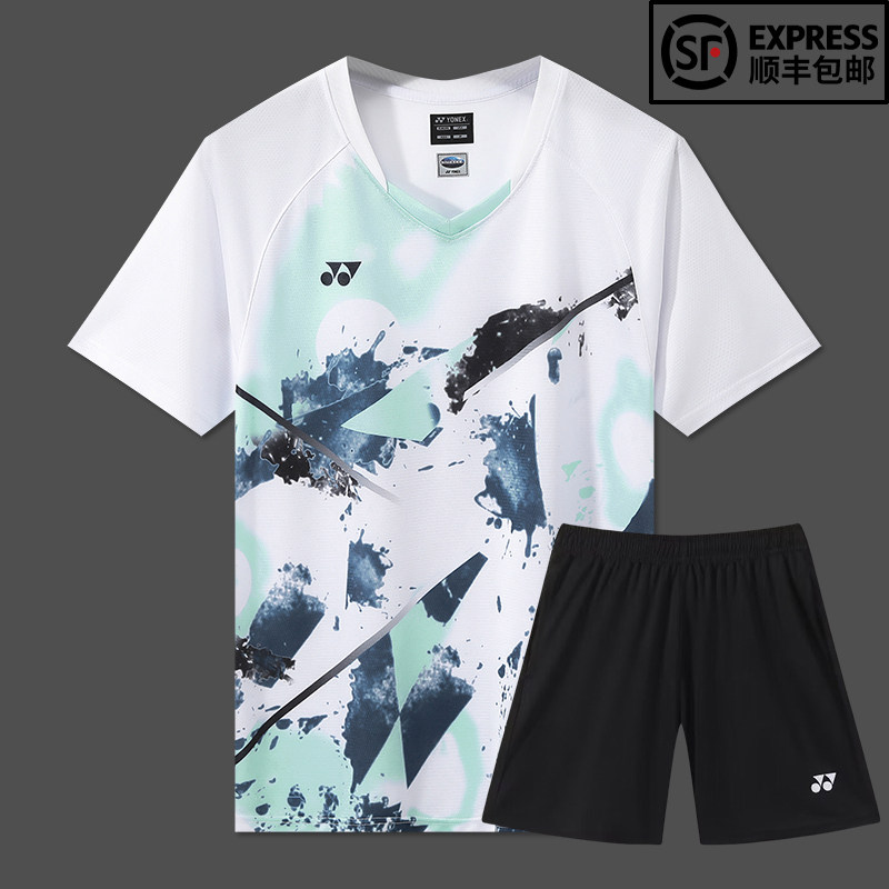 YONEX/尤尼克斯羽毛球衣大赛服男女套装yy速干网球服比赛团购定制