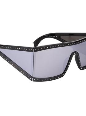 跨境铆钉2024新款大框太阳镜个性