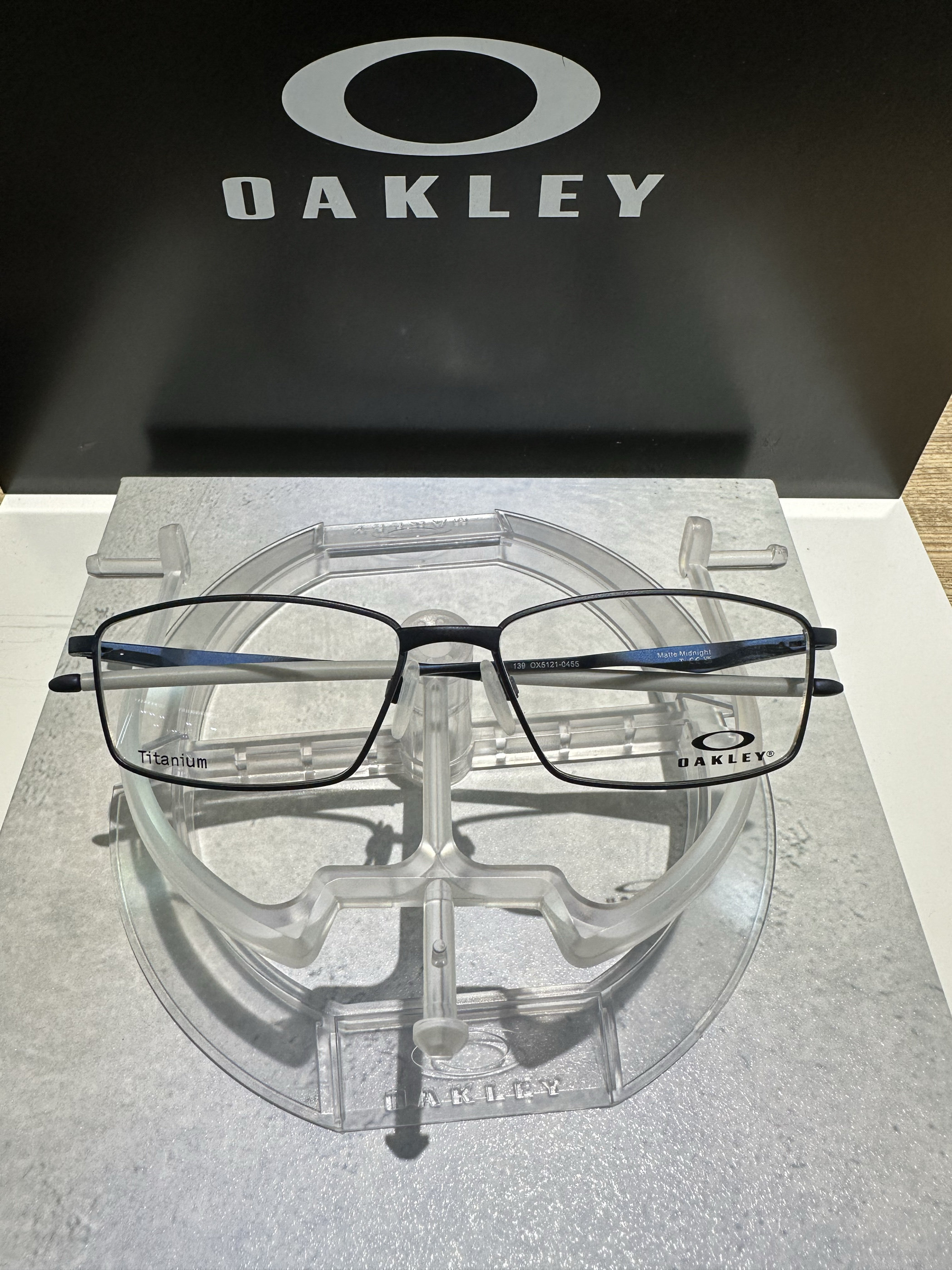 Oakley欧克利钛金属全框眼镜商务男女款近视眼镜防滑镜架OX5121