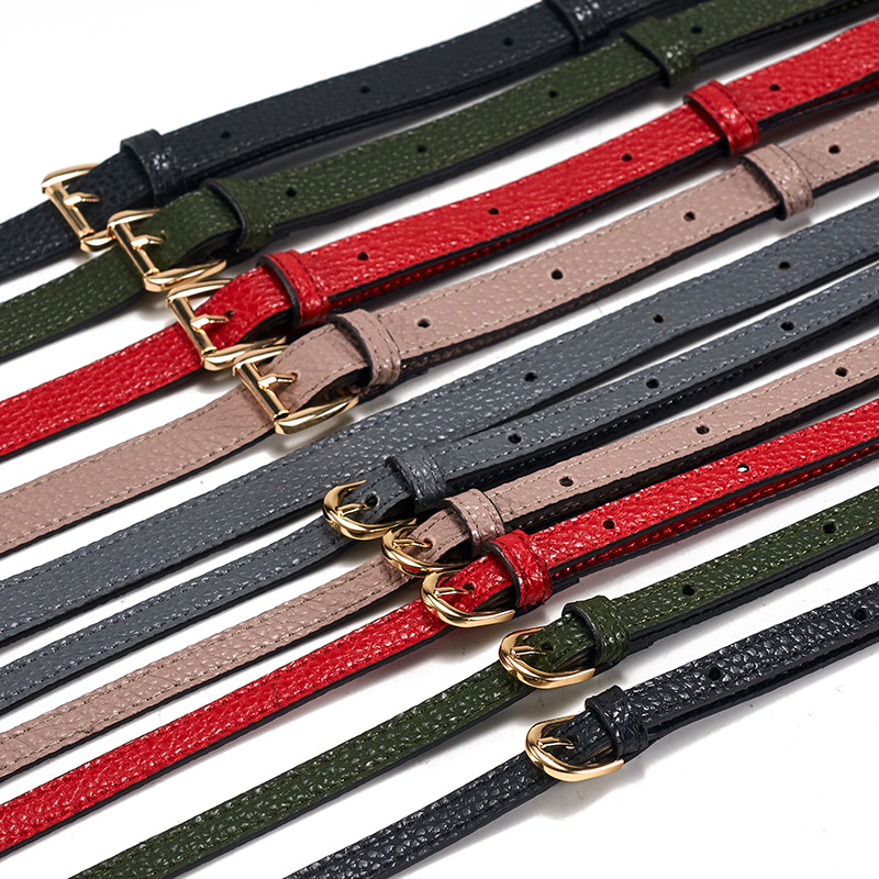 高档女包配件带大象灰真皮包包带子单肩带斜跨包带挎带带黑色包带