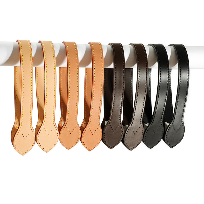 手提带包带棕色肩带棋盘格手提带