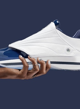 Air Jordan 4016 AJ4016白蓝复古男子低帮篮球鞋IR2080-100