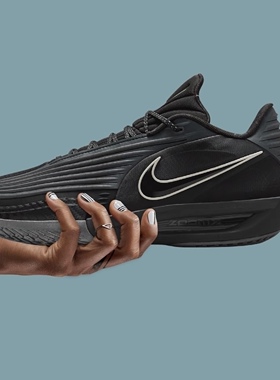 Nike GT Cut 3 Turbo Black Label 低帮 篮球鞋男黑色HV9919-300