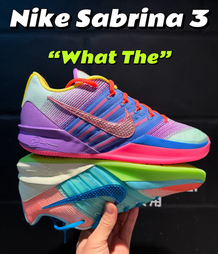 Nike Sabrina 3 What The萨布丽娜3代鸳鸯篮球鞋蓝粉紫IO7844-300