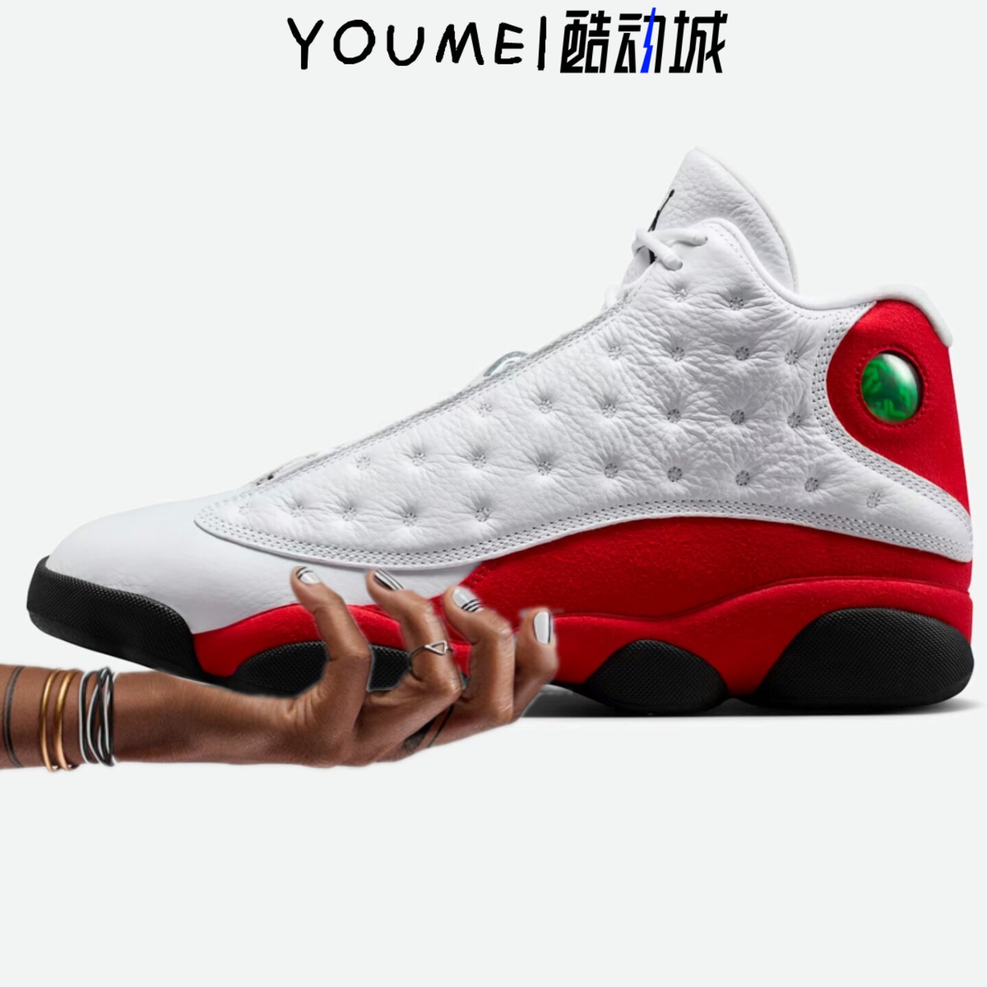 Air Jordan 13 “Chicago”AJ13芝加哥白红男子篮球鞋414571-102