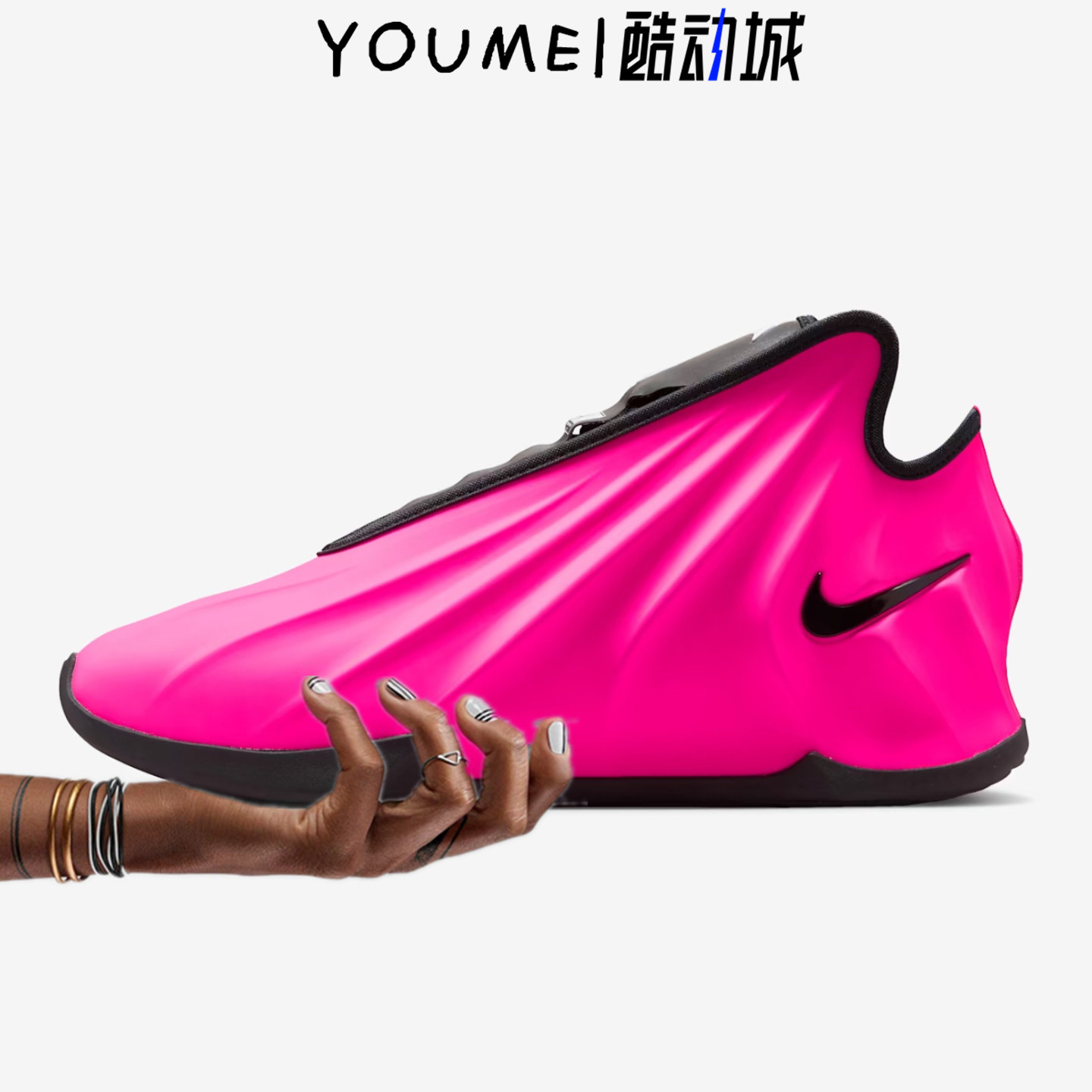 Division Street xNike GT Future 3M反光液态银篮球鞋FZ5591-002