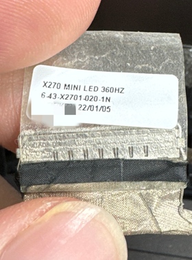 雷神911MT NC 屏线 Mini LED 360Hz 40针0.4接口 全新现货30/40针