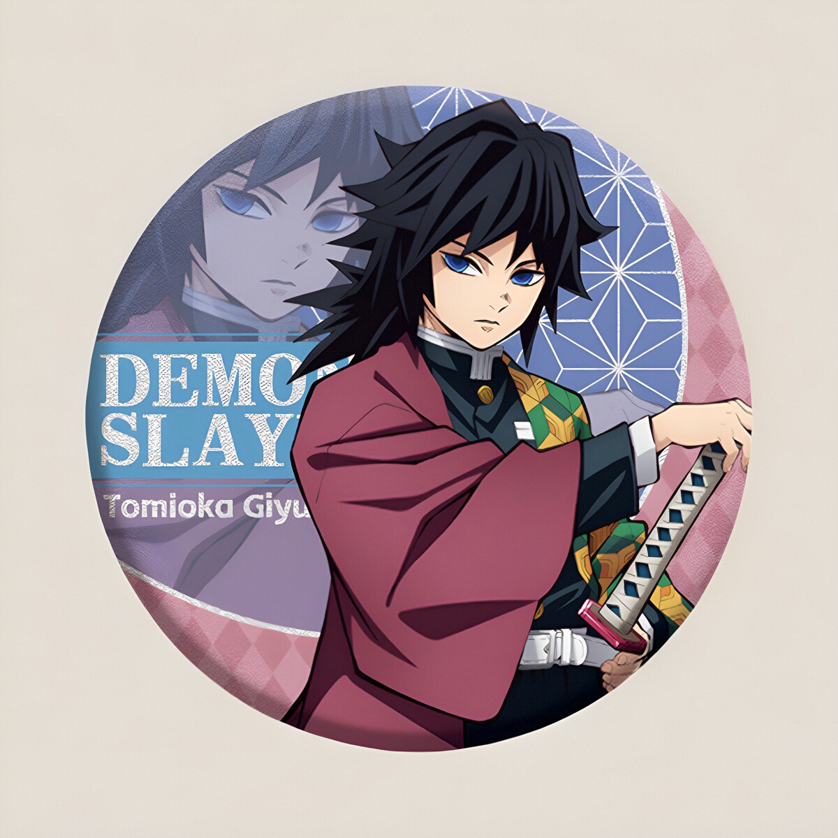 8月上新款富冈义勇徽章胸针吧唧