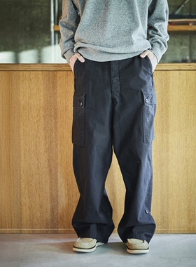 orSlow 不计成本高标 缎纹紧密织法 调节扣抽绳腰 复古军工工装裤