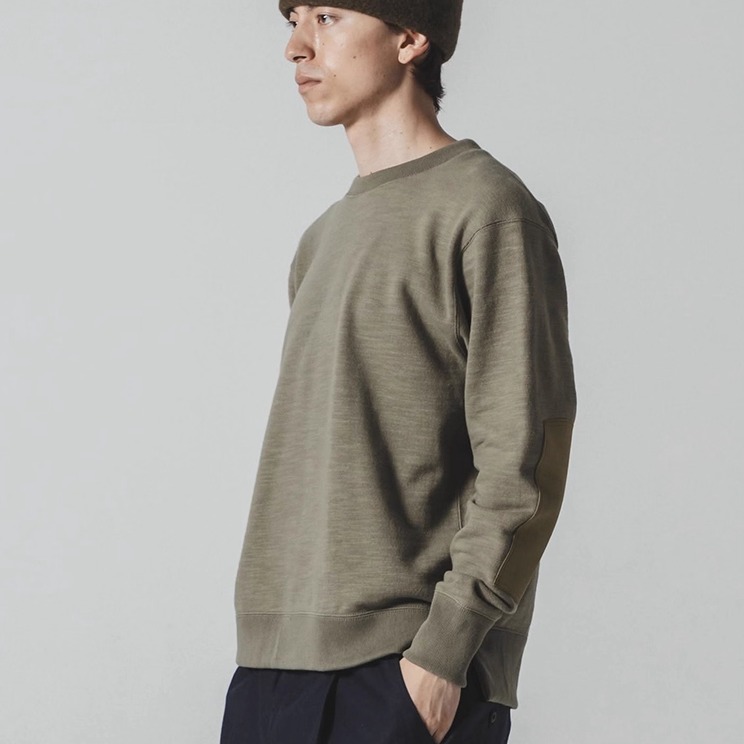 Jackman复古棒球主题卫衣 日制GG粗纱面料 护甲式圆领衫 内搭单穿