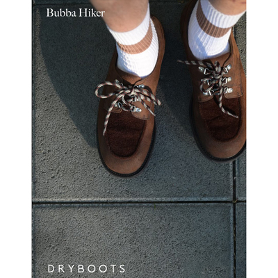 DRYBOOTS X 德山商店特别限定 麋鹿皮 户外山系风格 亚洲楦形皮靴