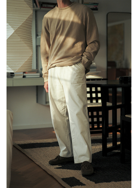 VALLEE 法式全棉制复古宽松长裤 法军50年代 M52休闲裤 VE089