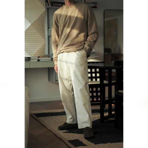 VALLEE 法式全棉制复古宽松长裤 法军50年代 M52休闲裤 VE089