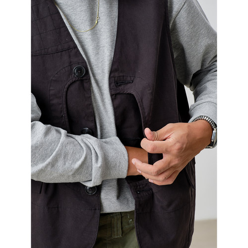 REMOCREVO Hunting Vest 猎装马甲 户外休闲复古马甲
