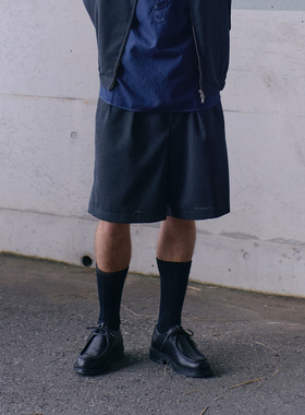 PHIGVEL MAKERS Hopsack 羊毛猎装短裤 透气军事风 复古工装男夏