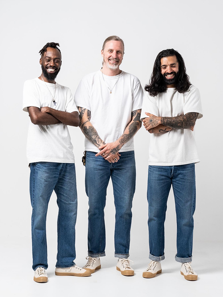 慢且细致orSlow原创经典105旧化直筒丹宁裤水洗牛仔裤 01-1050