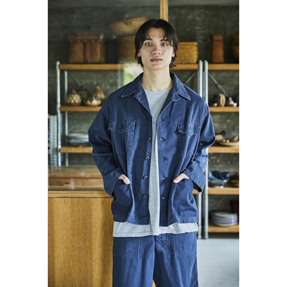 orSlow四袋美式军风衬衫夹克 内搭外穿四季无忧主力上装 01-8346