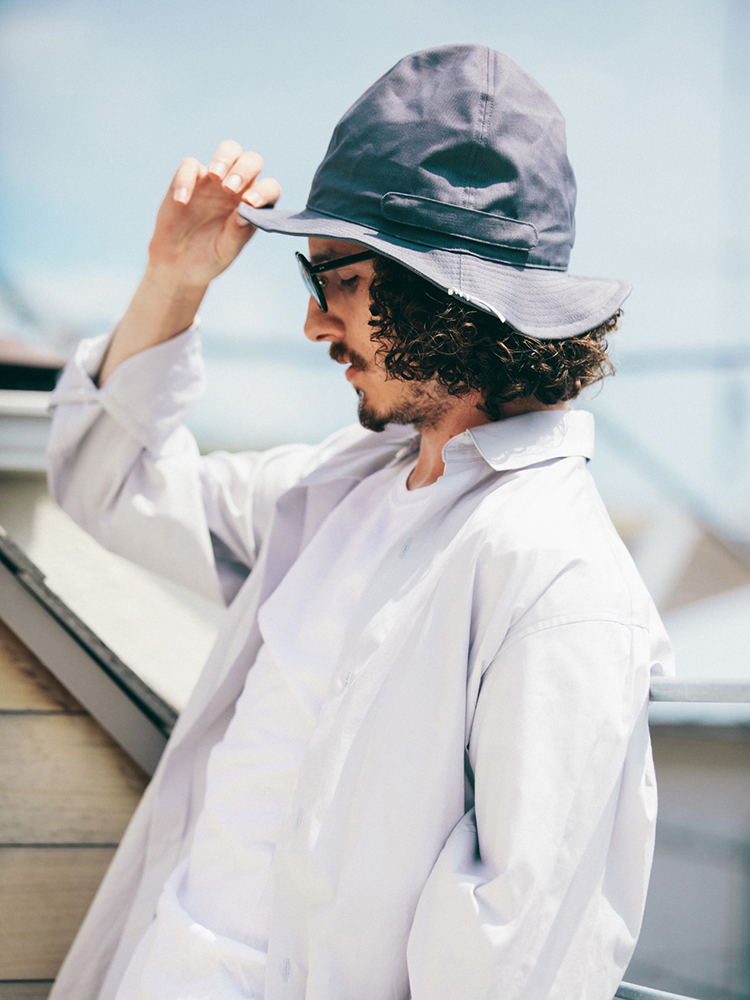 HUNTISM 超火山系遮阳帽火山帽轻量干爽苎麻 SOLOTEX COOLMAX 2