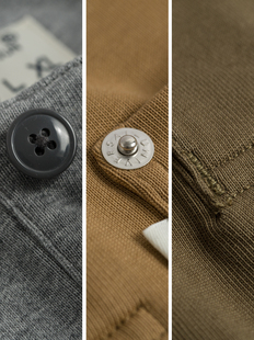 X20 XIEXIAOJUN天然舒适长绒棉TEE重磅亨利领T恤修身 易穿搭